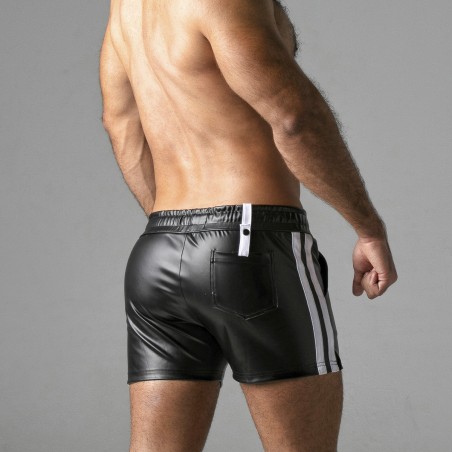 LOCKER GEAR SAUCY RUDE SHORT WITH COLORED STRIPE