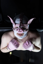 MISTER B LEATHER PIG HEAD HARNESS