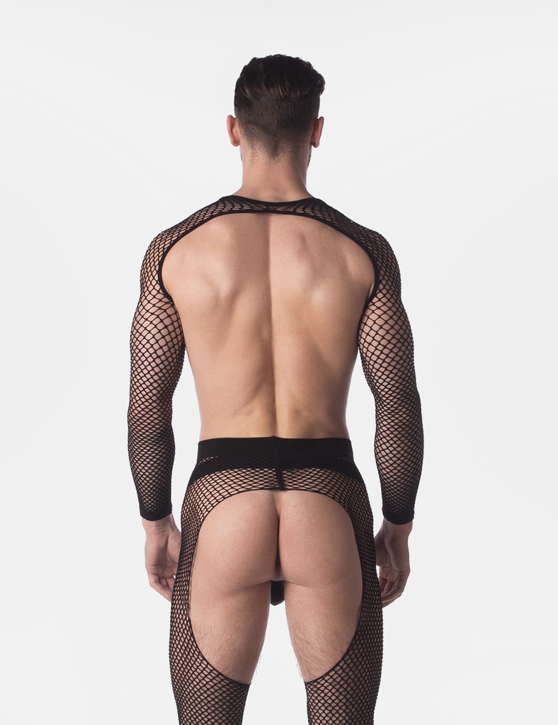 BARCODE BERLIN FISHNET SLEEVES POGGIO