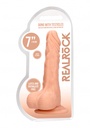 REAL ROCK DILDO W/ BALLS 17CM
