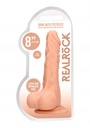 REAL ROCK DILDO 20CM WITH BALLS 
