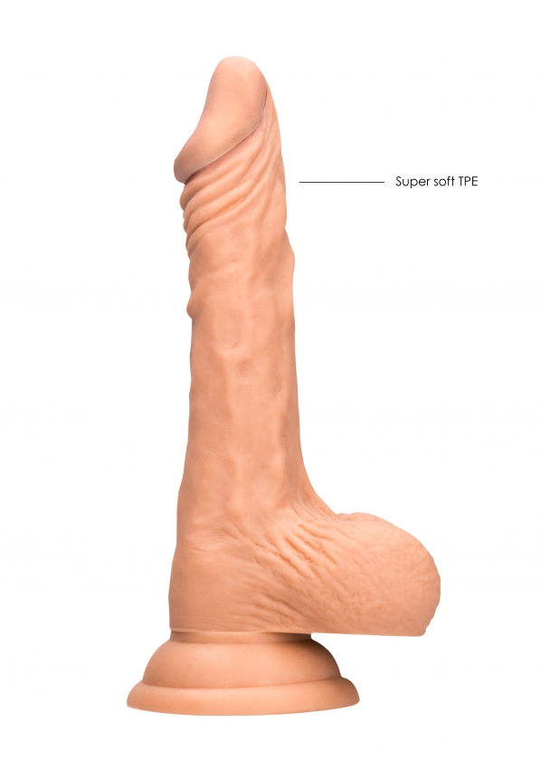 REAL ROCK 23CM DILDO W/ BALLS