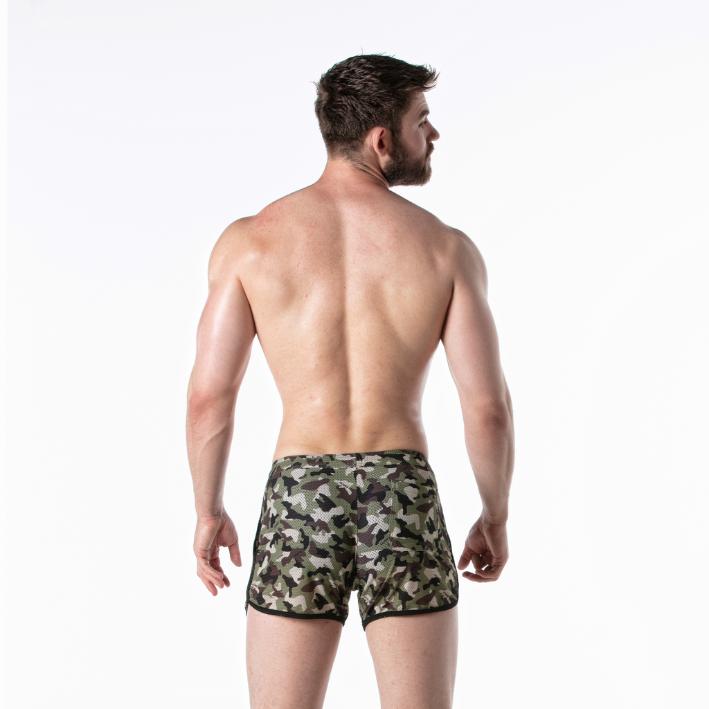 LEADER CAMO SHORTS