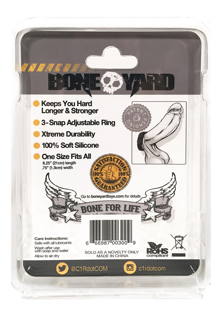 BONEYARD SNAP COCK STRAP