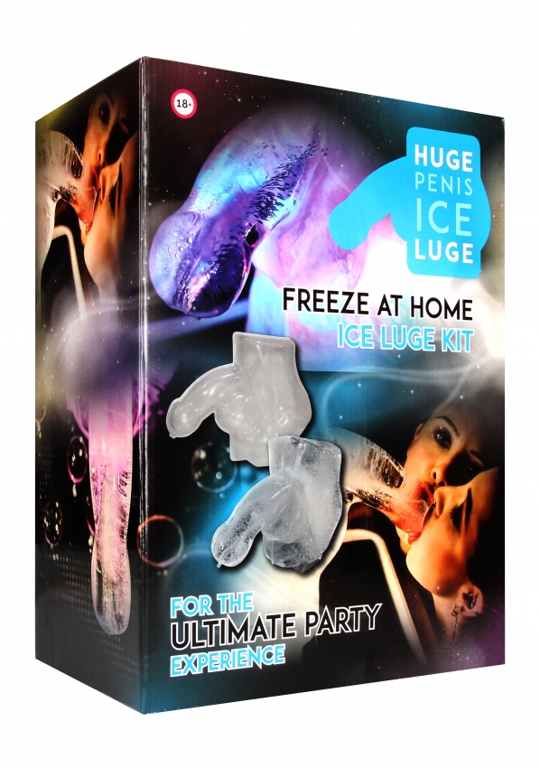 FREEZE AT HOME HUGE PENIS ICE LUGE