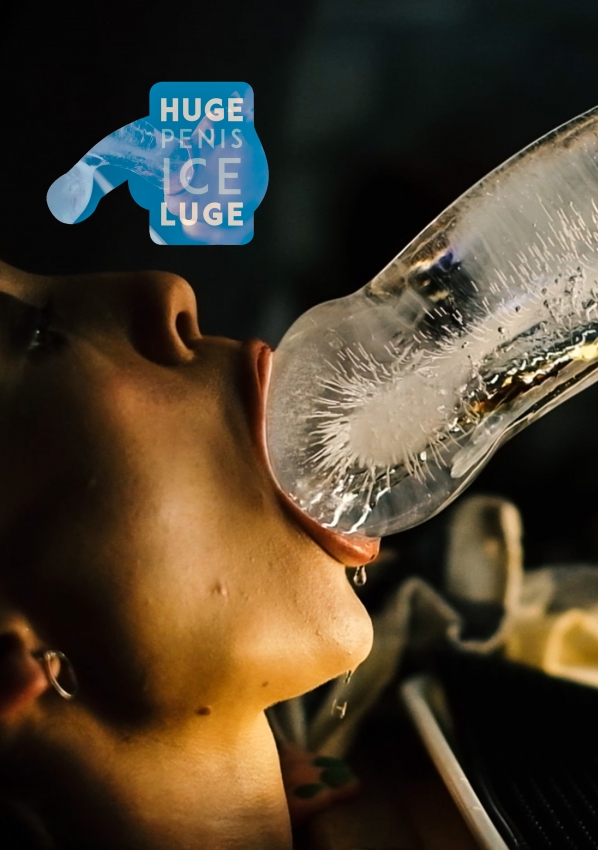 FREEZE AT HOME HUGE PENIS ICE LUGE