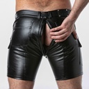 LOCKER GEAR PUNCH HOLE CARGO SHORTS