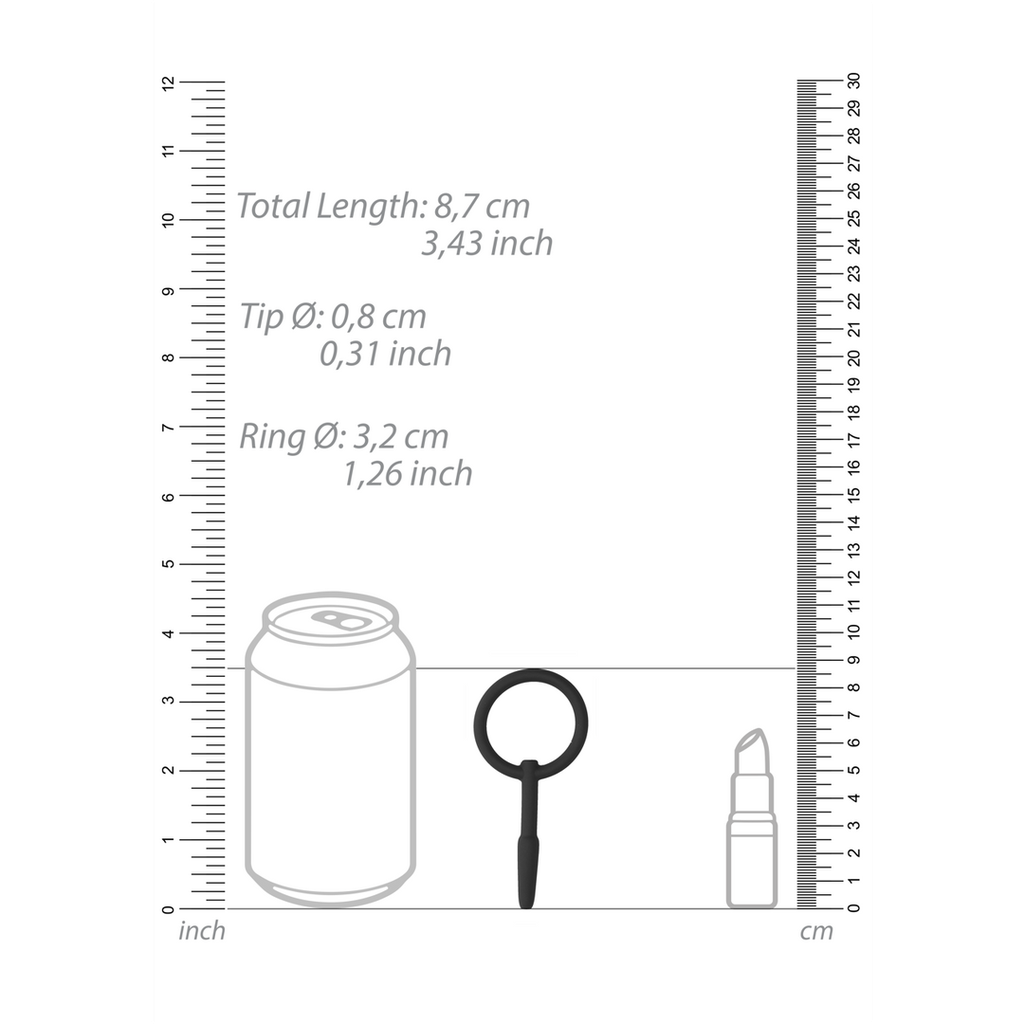 OUCH SILICONE SOUNDING PLUG