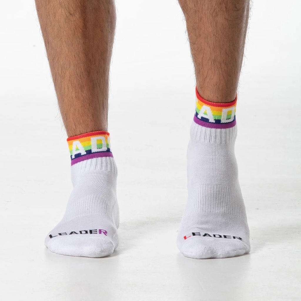 LEADER RAINBOW ANKLE SOCKS