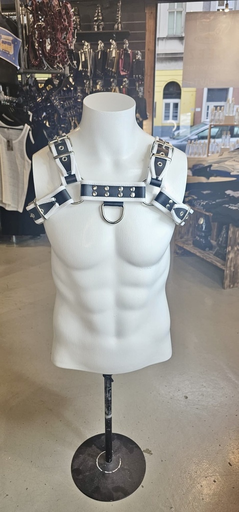 GAYT*GEAR LEATHER HARNESS BULLDOG