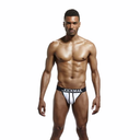 JM 203 NYLON MESH DOUBLE STRIPE JOCK