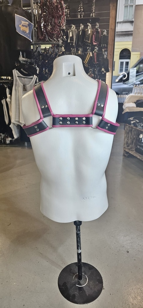 GAYT*GEAR LEATHER HARNESS BULLDOG