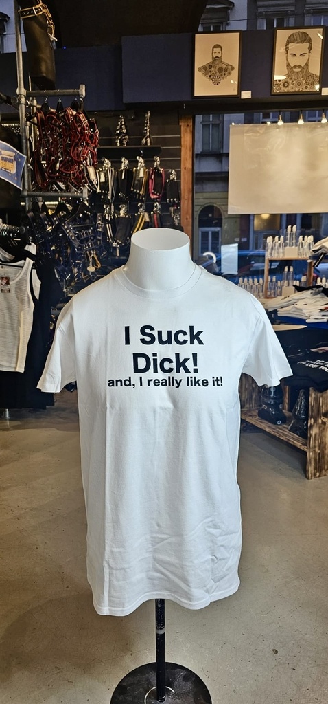 GAYT*GEAR T-SHIRT I SUCK DICK 