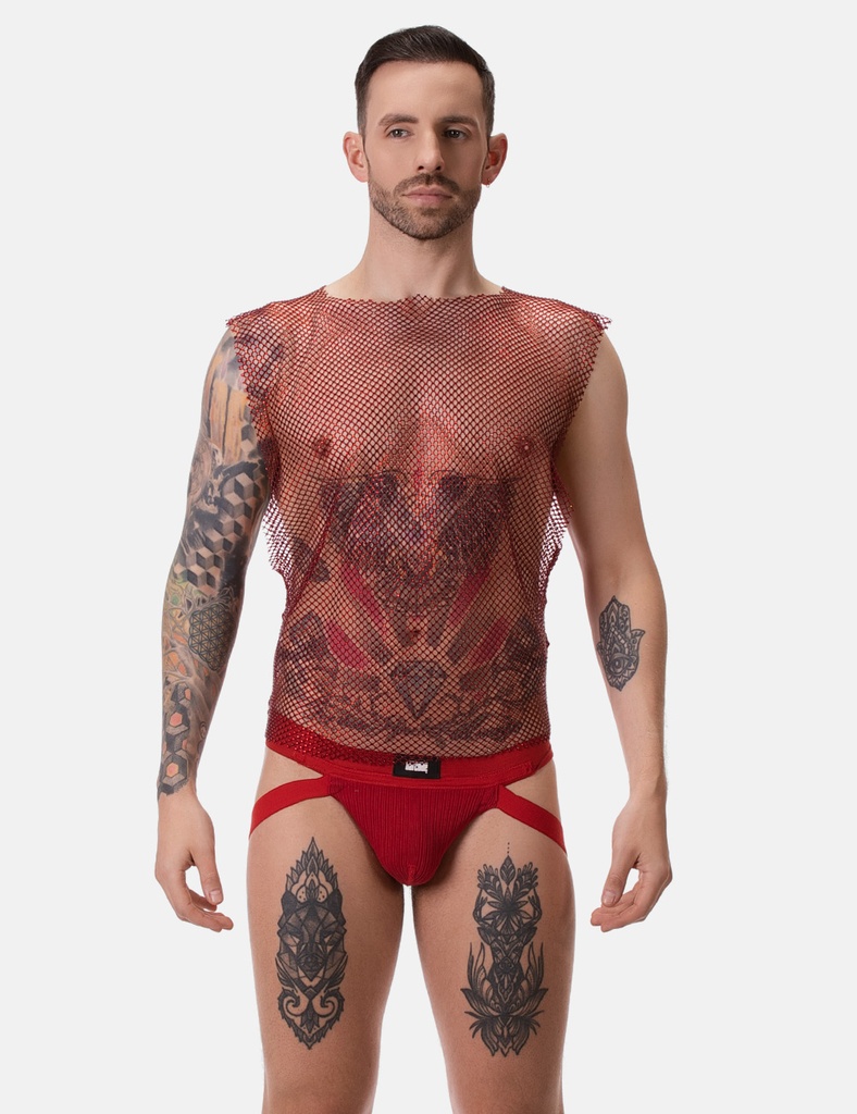 BARCODE BERLIN TANK TOP BLING