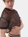 BARCODE BERLIN MESH CROP TOP DESPINO