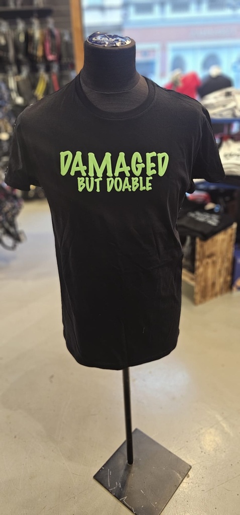 GAYT*GEAR SHIRT PUFF GLOW IN THE DARK DAMAGED BUT DOABLE