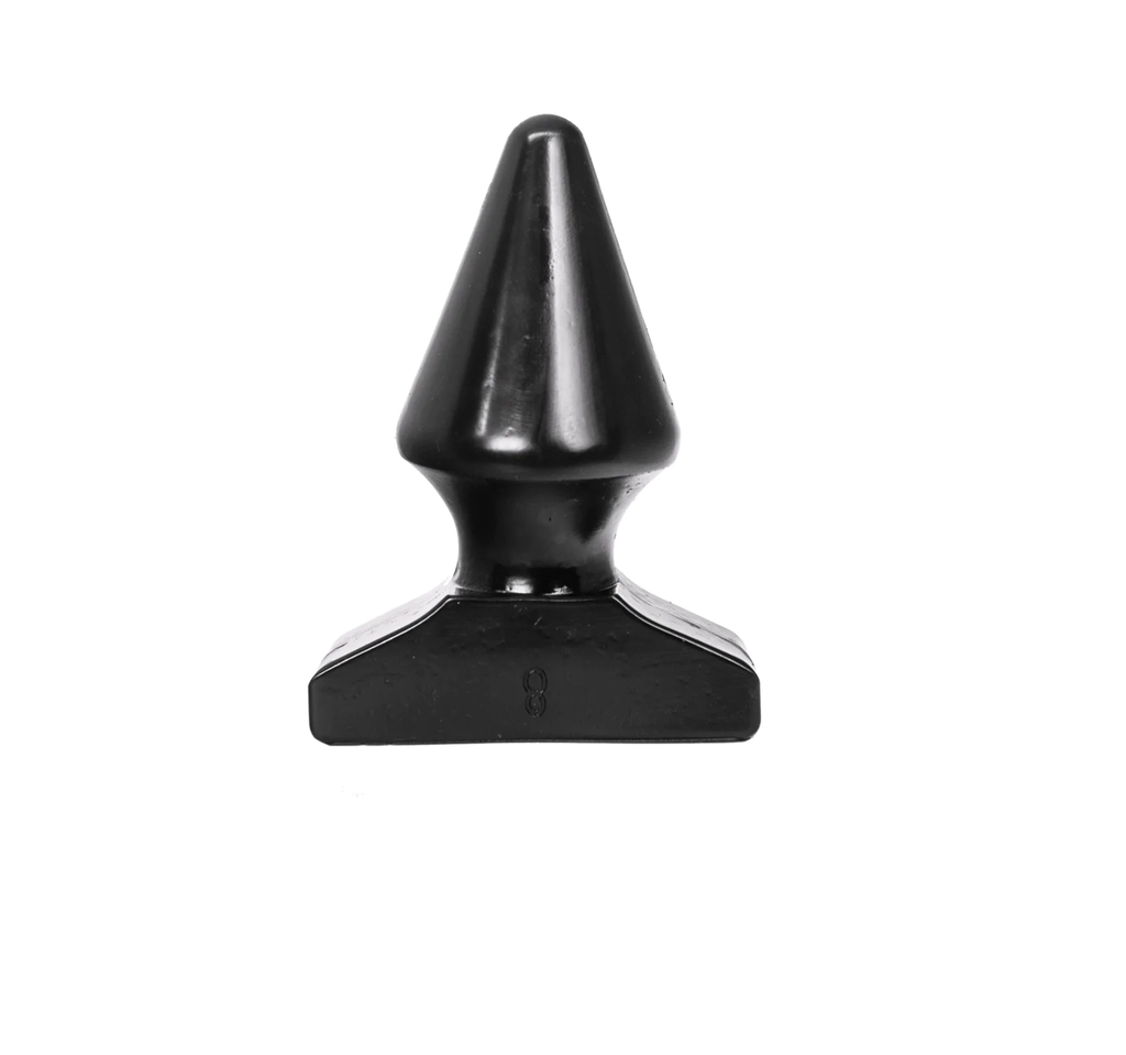 AB79 ALL BLACK BUTT PLUG 17cm