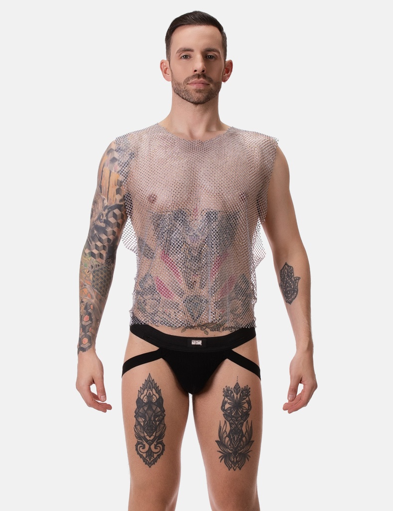 BARCODE BERLIN TANK TOP BLING