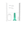 REAL ROCK NON-REALISTIC DILDO W/ SUCTION 13,5cm
