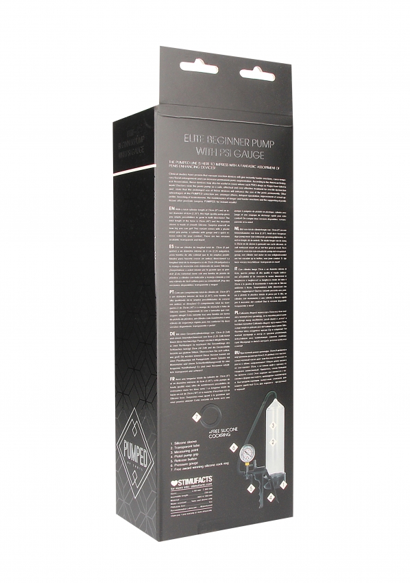 PUMPED ELITE BEGINNER PUMP W/ GAUGE