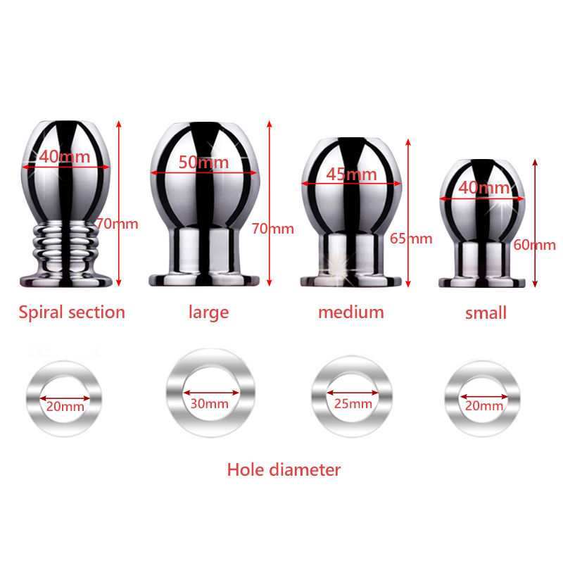 GAYT*GEAR HOLLOW SMOOTH ANAL PLUG