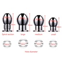 GAYT*GEAR HOLLOW SMOOTH ANAL PLUG