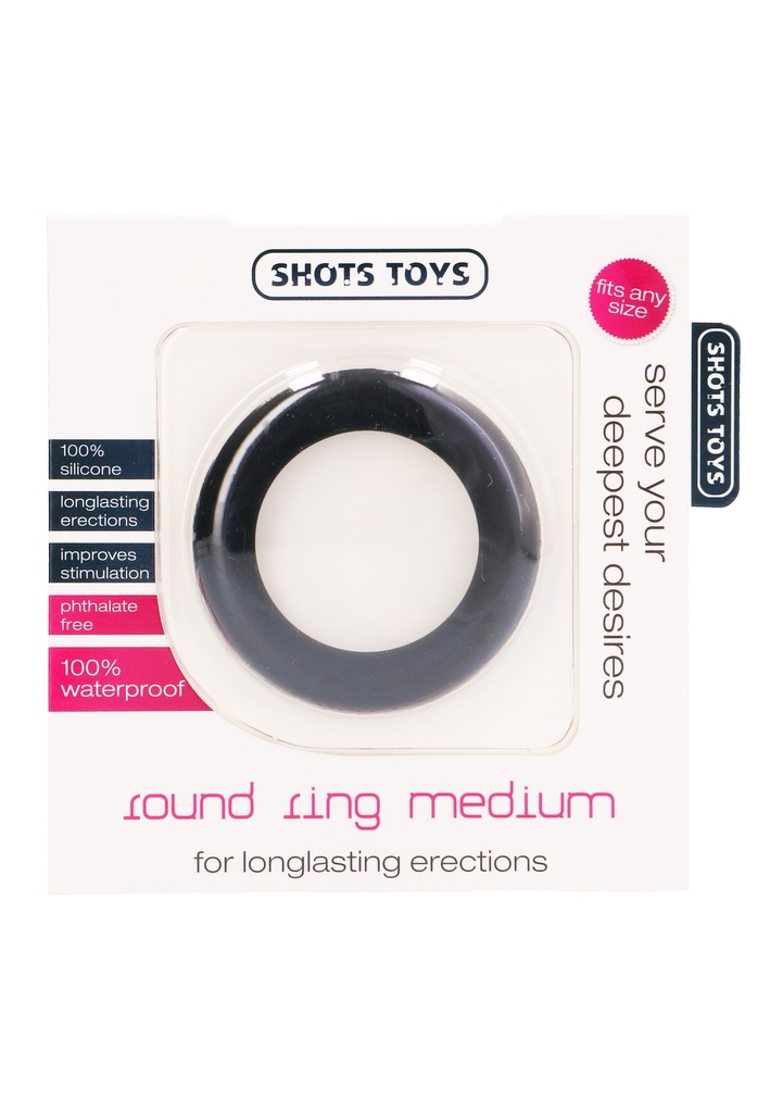 SHOTS ROUND RING SILICONE
