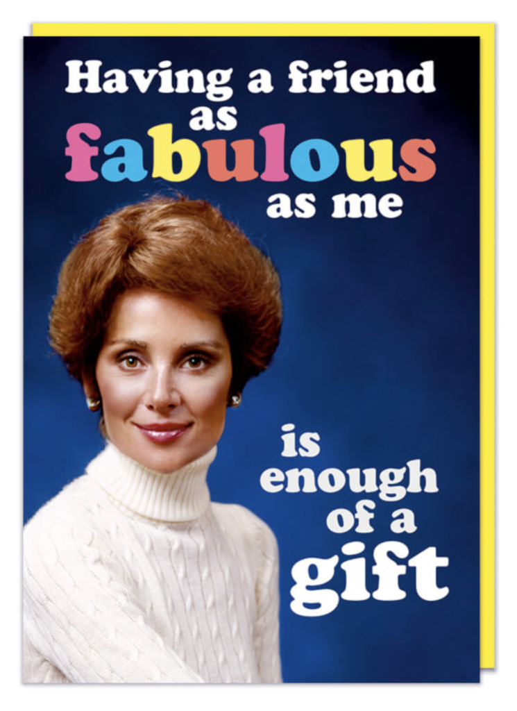 DM A FRIEND AS FAB AS ME CARD