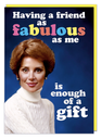 DM A FRIEND AS FAB AS ME CARD