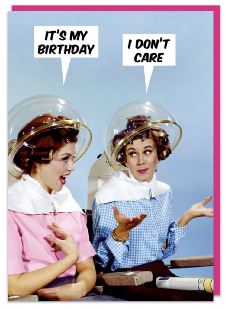 DM I DON'T CARE CARD