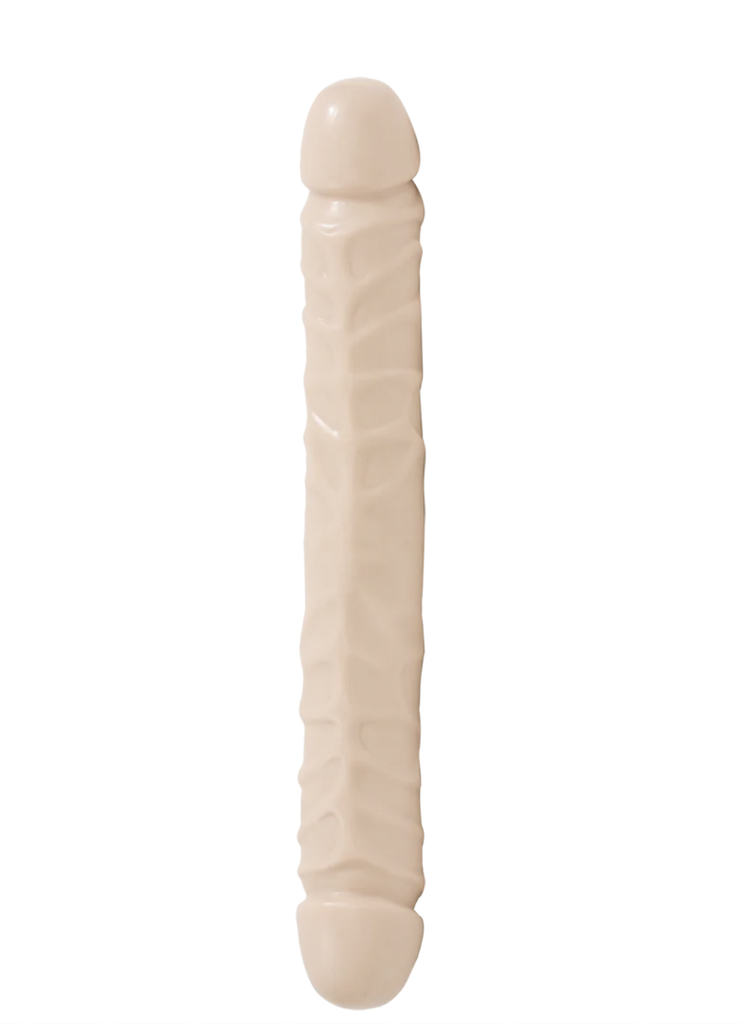 DOC JOHNSON JR. VEINED DOUBLE DILDO 30cm