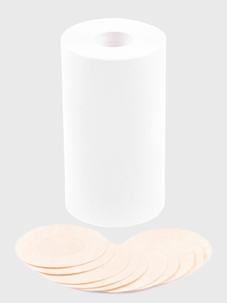 TRANSGENDER CHEST BINDING TAPE 5cm W/ NIPPLE COVERS