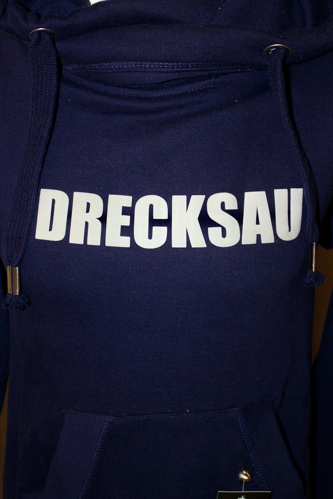 GAYT*GEAR CROSS NECK HOODIE DRECKSAU GLOW IN THE DARK