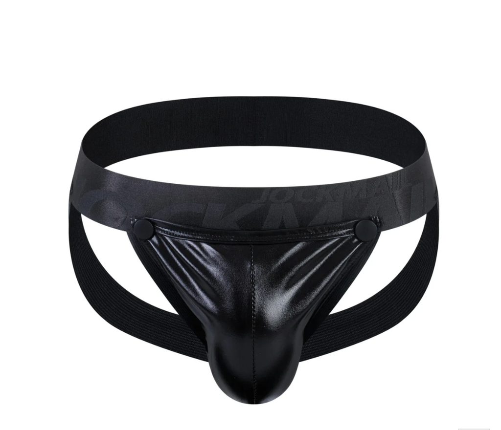 JOCKMAIL 257 FAUX LEATHER W/ REMOVABLE POUCH