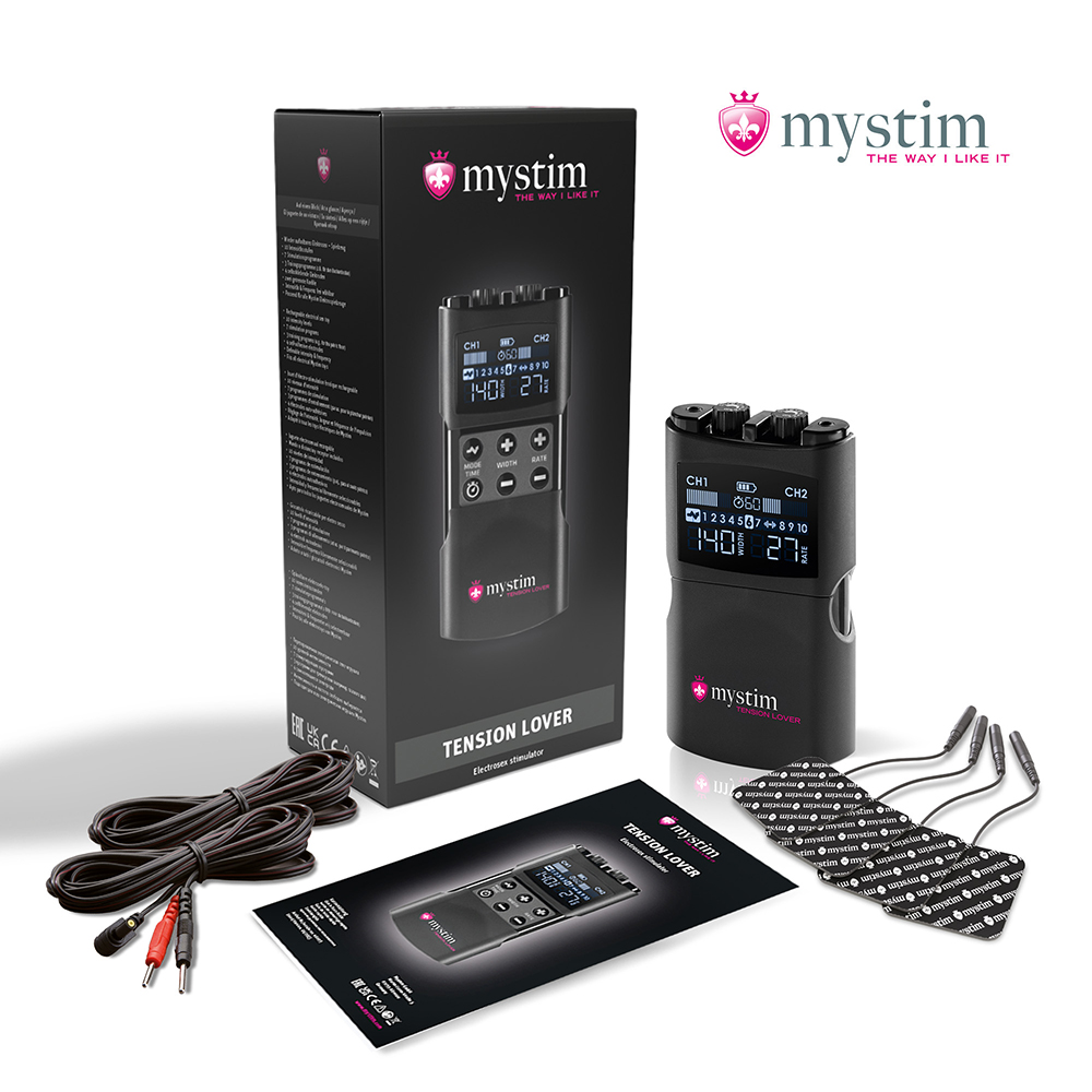 MYSTIM TENSION LOVER 2 DIGITAL NERVE STIMULATOR
