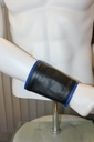 GAYT*GEAR LEATHER GAUNTLET CUFF W/ STRIPE