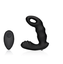 OUCH BEADED VIBE P SPOT MASSAGER W/ REMOTE