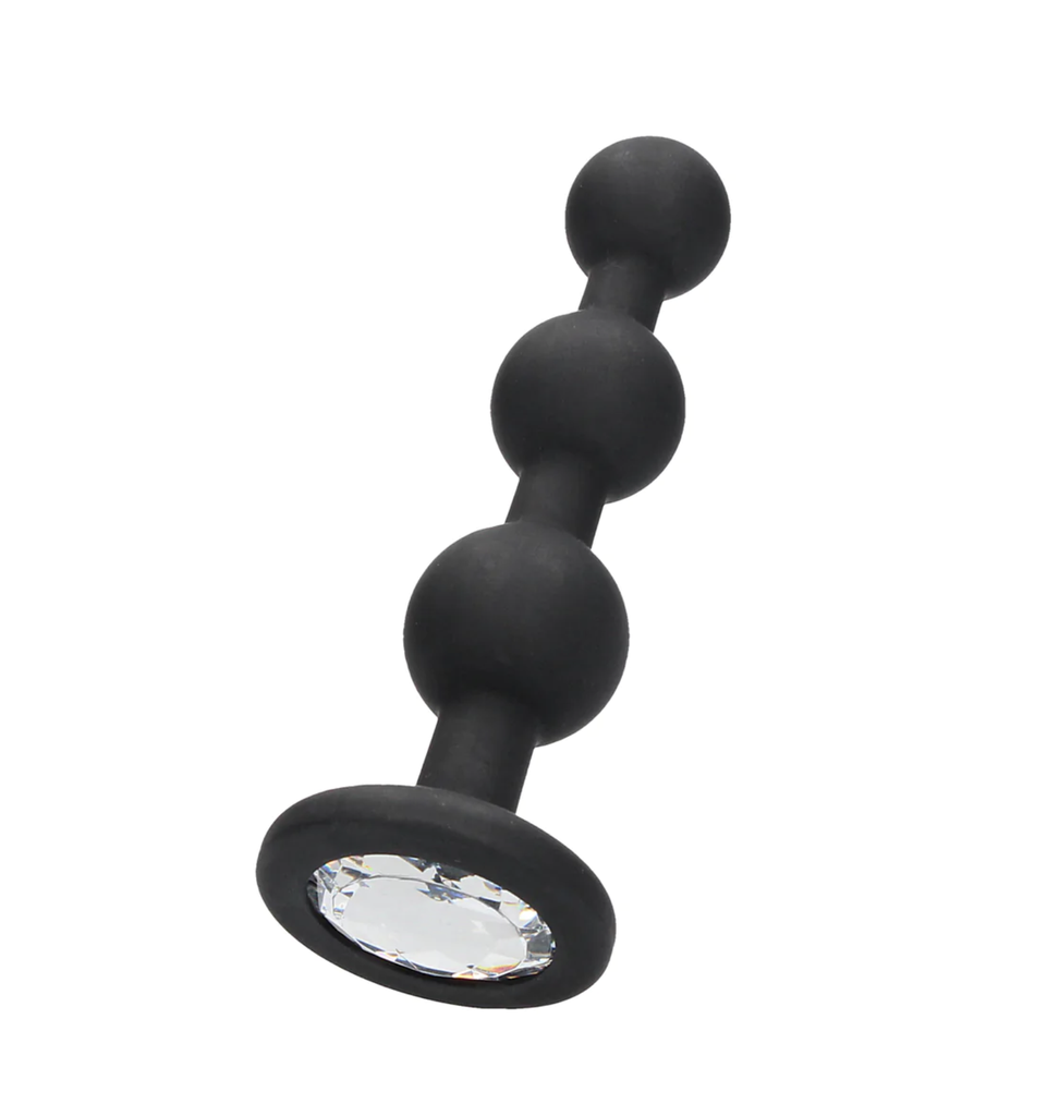 OUCH SILICONE BEADED DIAMOND PLUG