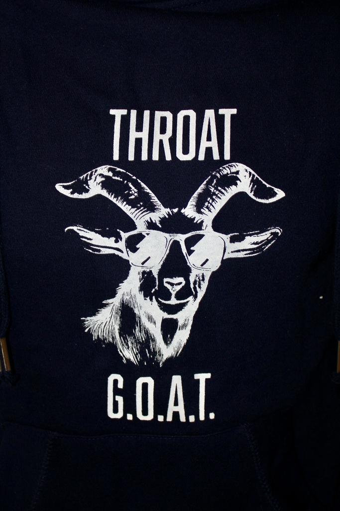 GAYT*GEAR CROSS NECK HOODIE THROAT GOAT