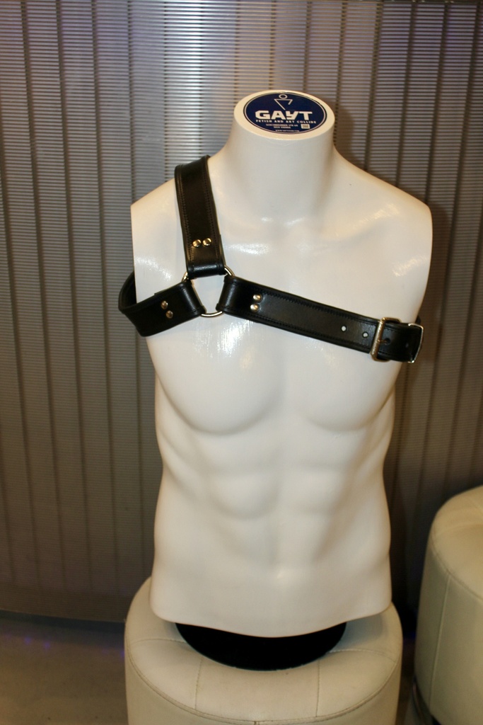 GAYT*GEAR LEATHER GLADIATOR HARNESS 