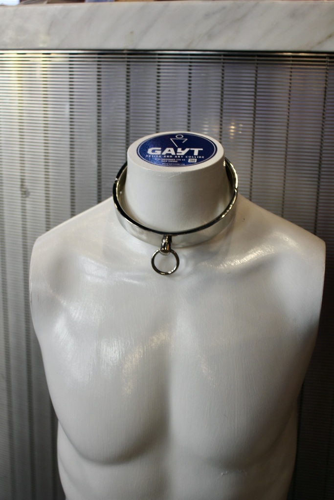 GAYT*GEAR STAINLESS COLLAR THICK (44cm inner cir)