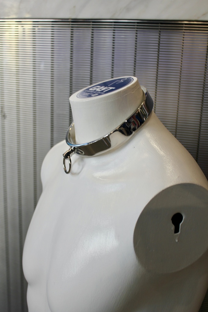 GAYT*GEAR STAINLESS COLLAR THICK (44cm inner cir)