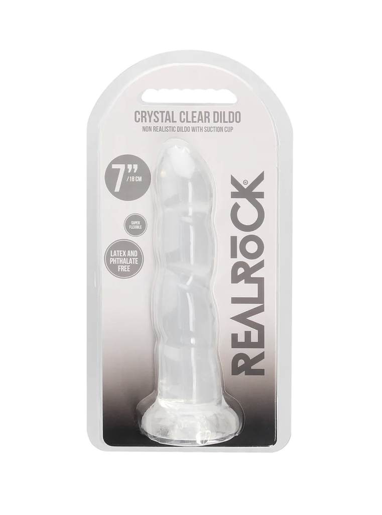 REAL ROCK NON-REALISTIC DILDO W/ SUCTION 17cm