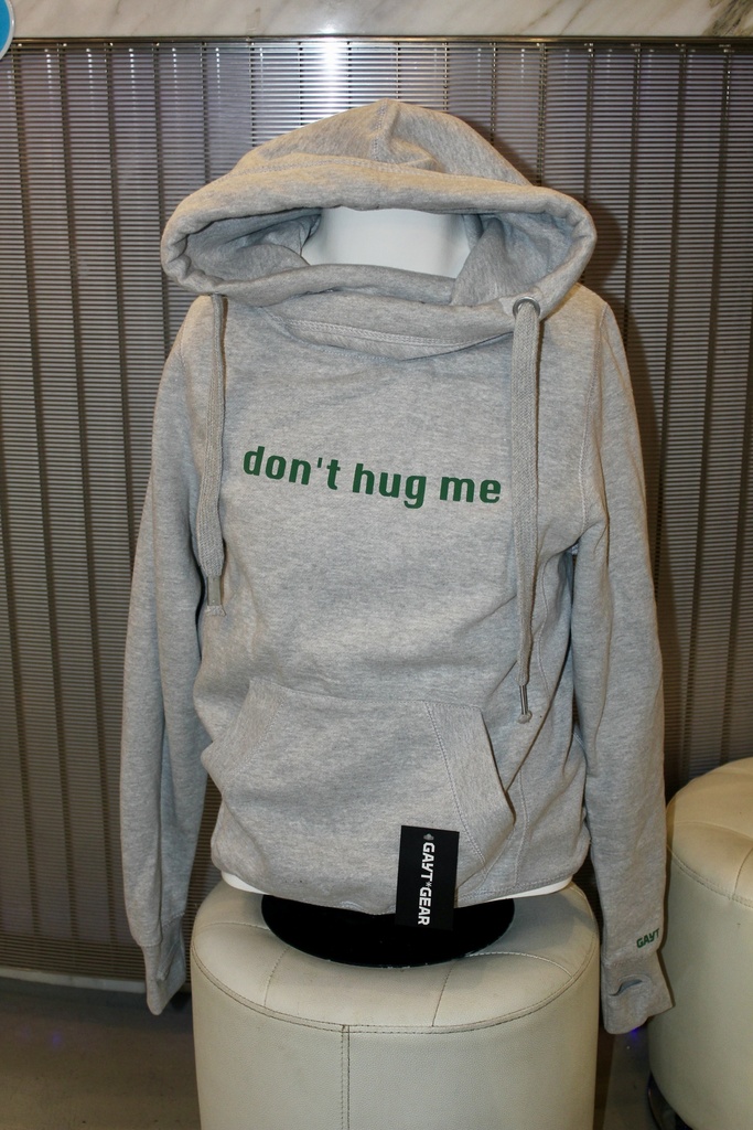 GAYT*GEAR CROSS NECK HOODIE DONT HUG ME