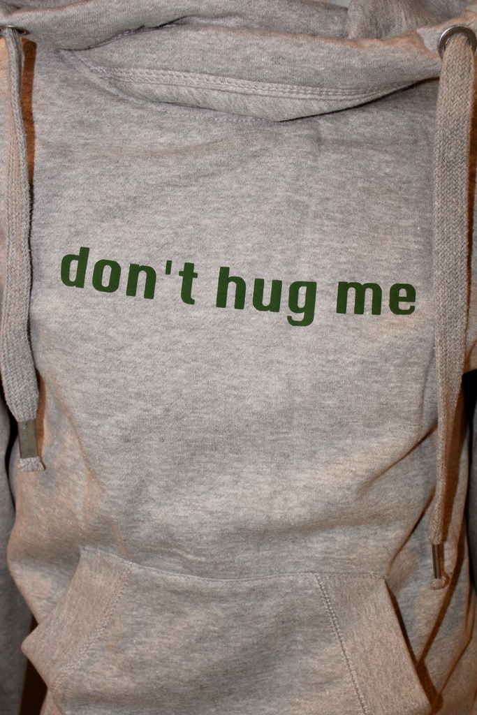 GAYT*GEAR CROSS NECK HOODIE DONT HUG ME