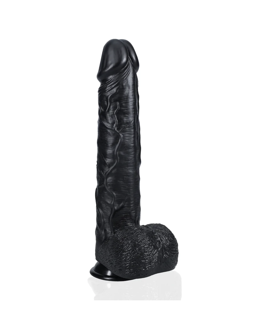 REAL ROCK XL DILDO W/BALLS 35,5cm