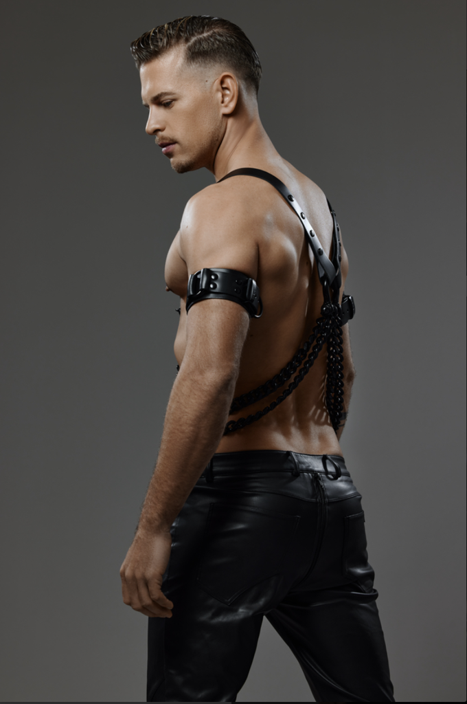 PROVOCATEUR LEATHER HARNESS CHANCE