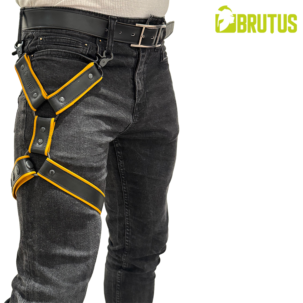 BRUTUS LEATHER LEG HARNESS