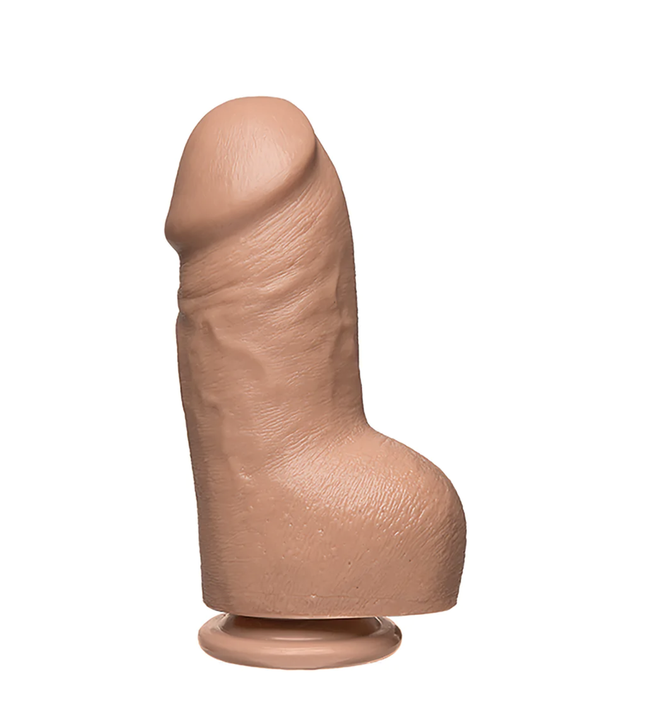 DOC JOHNSON FAT D REALISTIC DILDO DUAL DENSITY