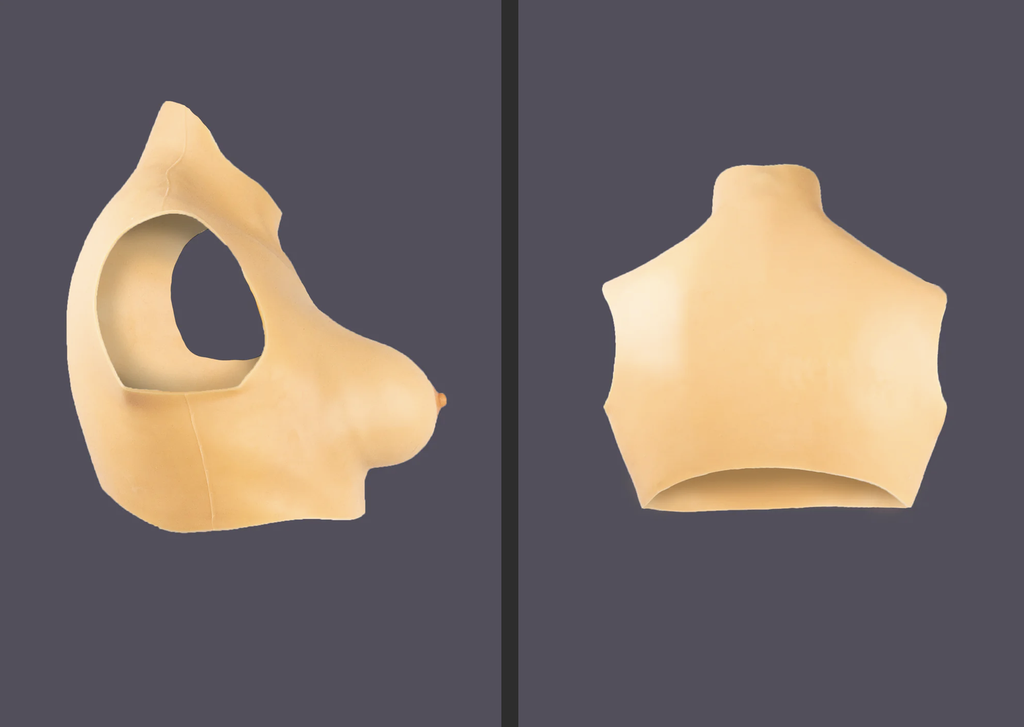 UNTAG SILICONE BREAST TORSO